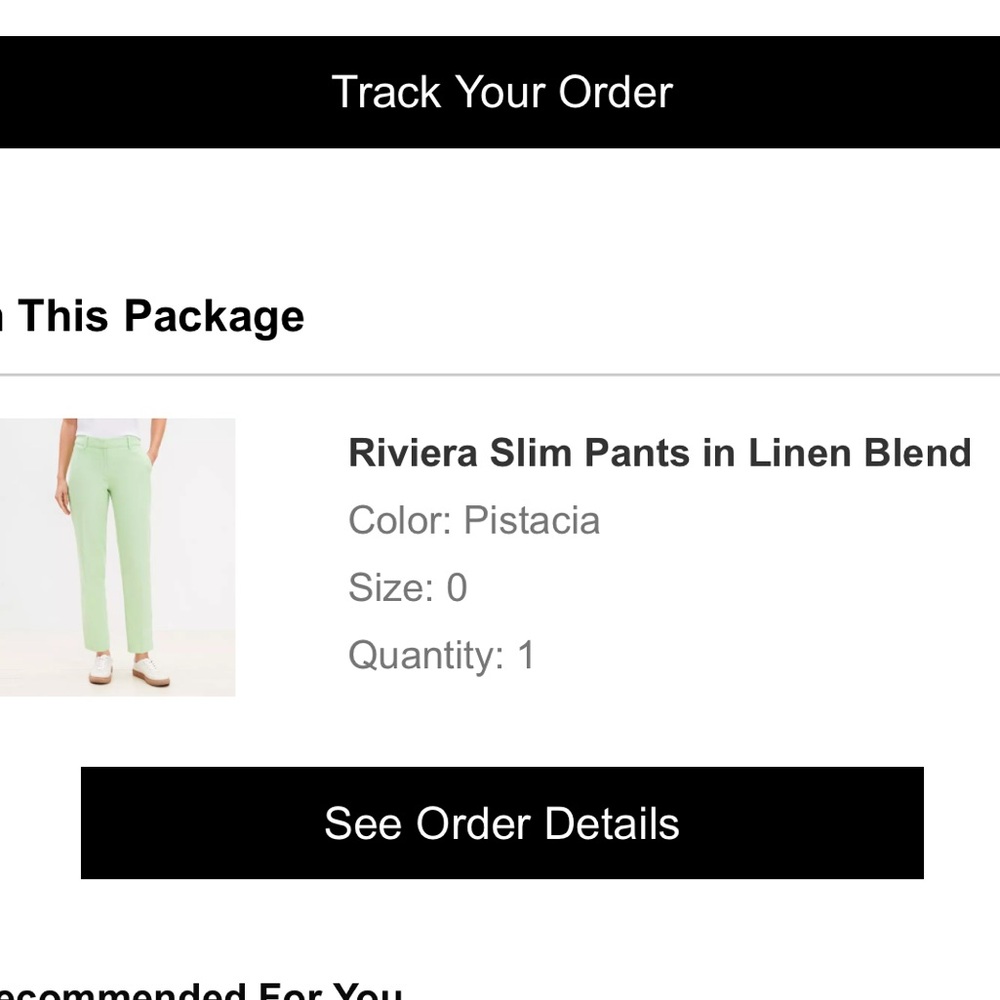 LOFT Pastel Mint Straight-Leg Cropped Linen Pants - Picture 2 of 2